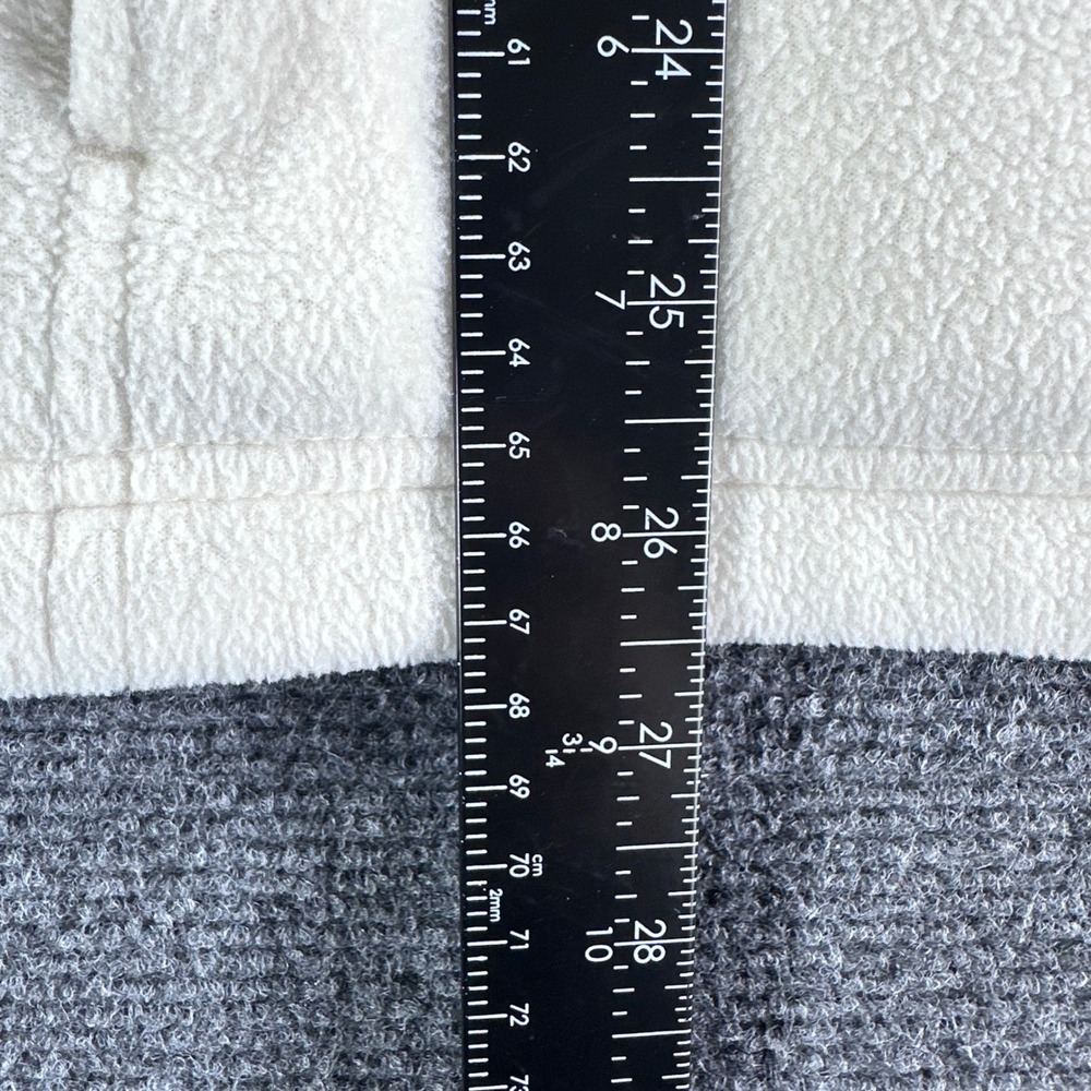 Columbia Fleece Jacket Womens XL Extra Large Cream Full Zip Benton Springs - Picture 15 of 16